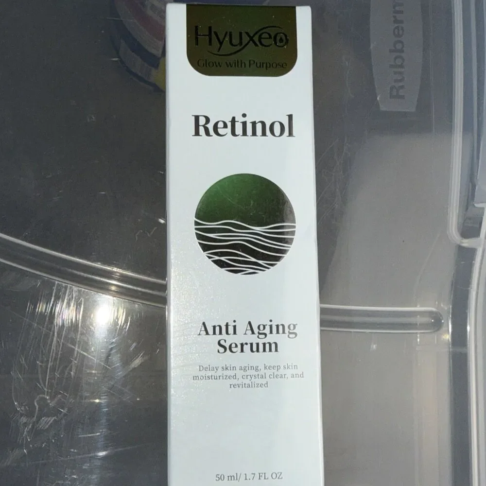 Retinol Anti Aging Serum By Hyuxeo Glow With Purpose 1.7 FlOz New Sealed 10-7-28
